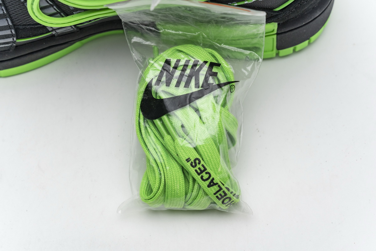 Cu6015 001 Off White X Nike Air Rubber Dunk Green Strike 24 - kickbulk.org
